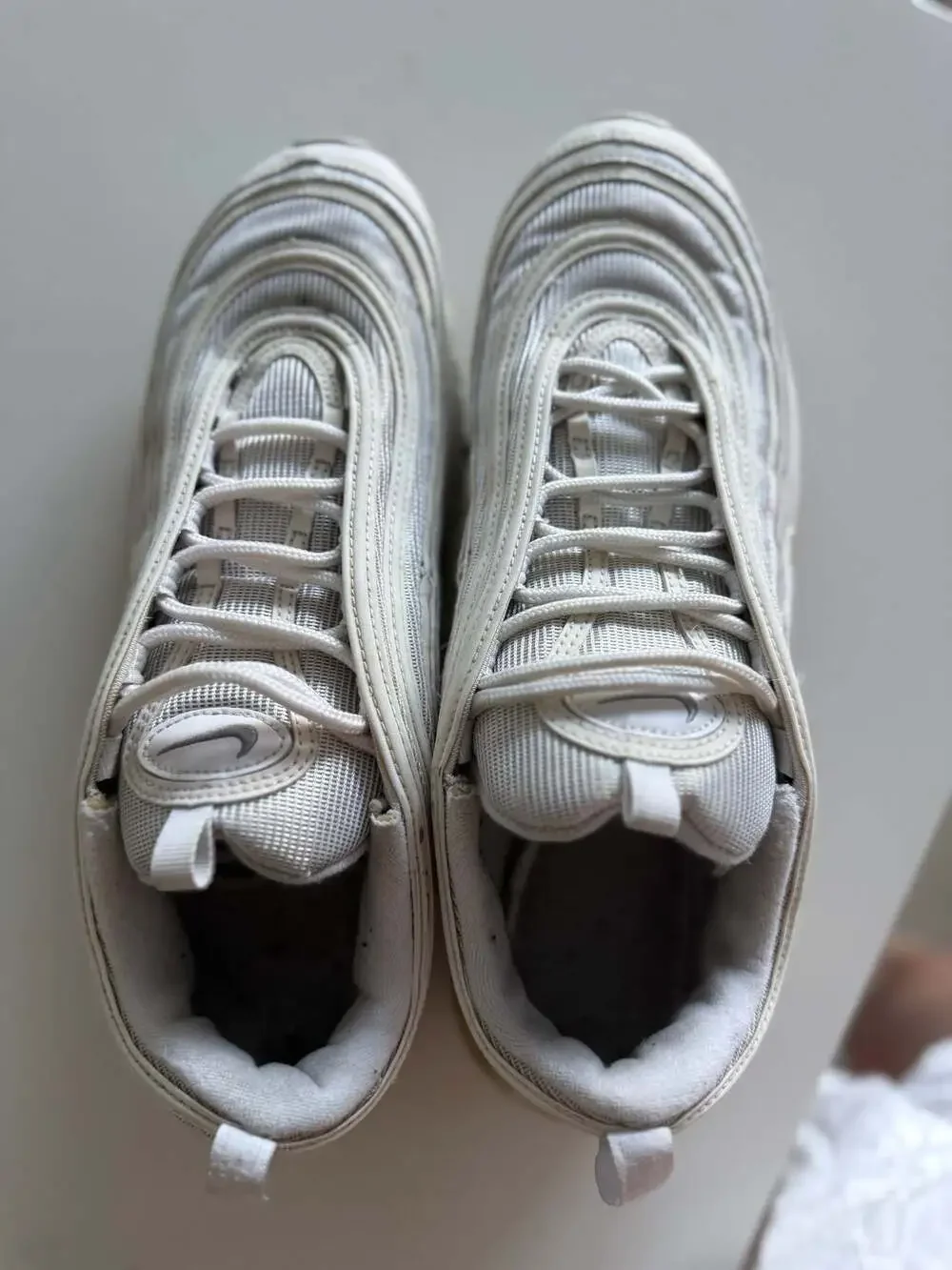 Nike Air Max 97 Triple White Wolf Grey 921826-101